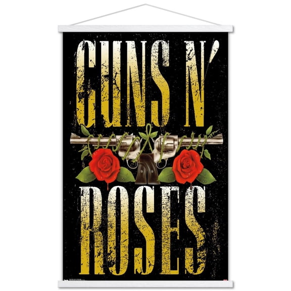 Guns N' Roses - Stacked Logo Wall Poster, 22.375" x 34"
