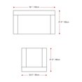 thumbnail image 2 of CorLiving Georgia Fabric Loveseat Sofa and Accent Chair Set - 2pcs, 2 of 9