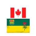 thumbnail image 1 of Canada & Saskatchewan Flag Set (2-Pack) (3 by 5 feet), 1 of 1