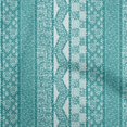 thumbnail image 1 of oneOone Cotton Flex Dark Teal Green Fabric Mix Block Pattern Craft Projects Decor Fabric Printed By The Yard 40 Inch Wide, 1 of 4