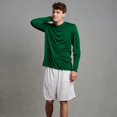 thumbnail image 4 of Russell Athletic 9 Shorts en Maille Tricotée Dri-Power, 2TG, Blanc, 4 of 5
