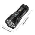 thumbnail image 3 of FHBVT Lampe de Poche LED Extérieure Super Lumineuse 4 Modes Gradation Type-C Rechargeable Longue Portée Haute Luminosité Design Élégant pour Camping Randonnée Exploration Aventure en Plein Air Urgence Usage Quotidien Éclairage, 3 of 9