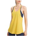 thumbnail image 1 of Chbgutlmr Workout Tops for Women U Neck Sleeveless Solid Color Racerback Athletic Gym Yoga Tops Camis, 1 of 4