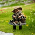thumbnail image 4 of Nilvkv Dwarf Ground Planting Decoration 2D Garden Stake Outdoor Ground Planting Potted Planting Decoration, 4 of 6