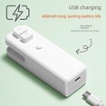 thumbnail image 3 of 5th Gen Rechargeable Mini Bag Sealer & Opener - Portable USB-Powered 400mAh Food Saver for Snacks, Leftovers | Lightweight Pink Sealing Tool with Logo Customization, Ideal for Home & Travel Use in, 3 of 5