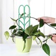thumbnail image 4 of Treillis de Jardin en Forme de Feuille pour Grimper Support de Plante en Pot (3 Pcs Rigide), 4 of 9