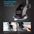 thumbnail image 4 of Universal Dashboard / Windshield Magnetic Sticky Suction Cup Car Cell Phone Mount Holder for iPhone Samsung All Smartphones, 4 of 5