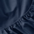 thumbnail image 5 of Mainstays 4-Piece 300 Thread Count Blue- CVC Cotton Blend Bed Sheet Set, Double (Adult), 5 of 5