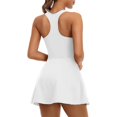 thumbnail image 5 of Charmo Robe de Tennis pour Femmes, Dos Nageur, avec Poches et Shorts, Robe de Golf, Robes de Sport et d'Entraînement, 5 of 5