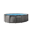 thumbnail image 1 of Intex 15Ft X 48In Greywood Prism Frame Premium Pool Set, Age: 6+, 1 of 5