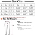 thumbnail image 3 of Lovzfmll High Waist Yoga Leggings for Women, Solid Color Active Fit, Slim Ankle Length Leggings Black, 2XL, 3 of 6