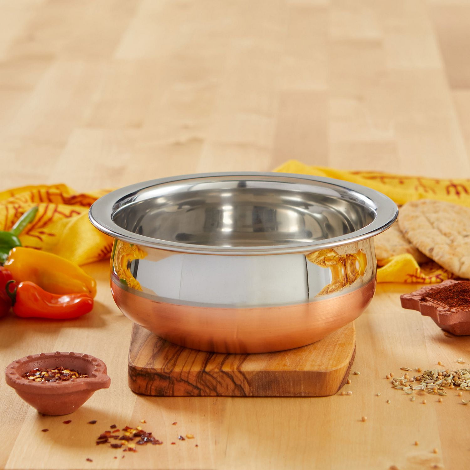 Imusa 6" Stainless Steel Handi With Copper Bottom