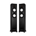 thumbnail image 1 of Fluance Ri91 Reference Stereo Powered Floorstanding Tower Speakers with High Performance AMT Tweeters, 2x6.5" Drivers, 150W Amplifier for Turntable, TV, PC - HDMI, Bluetooth, RCA & Sub Out (Black Ash), 1 of 8