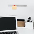 thumbnail image 4 of IFANLANDOR 2Pcs Silver Magnetic Wall Board Strips Iron For Memo Organization, 4 of 8