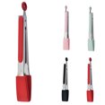 thumbnail image 2 of Kitchen Tong Stainless Steel Locking Nonstick Food Tong Serving Tong for Cooking, 2 of 10