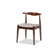 thumbnail image 3 of Baxton Studio Amato Gray Upholstered Wood 6-Piece Dining Set, 3 of 8
