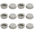 thumbnail image 1 of Unique Bargains Boutons de Tirage Ronds en Plastique pour Porte d'Armoire et Placard 38mm Dia 12 Pcs, 1 of 3