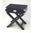 thumbnail image 1 of Butler Specialty Anew Campaign Table d'Appoint Bleu, 1 of 4