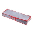 thumbnail image 2 of Lipstore Gift Wrap Organizer Bag Wrapping Paper Storage Container for Xmas Decorations Gray, 2 of 8