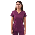 thumbnail image 1 of Adar Pro Blouses Médicales pour Femmes - Haut à Col en V, 1 of 7