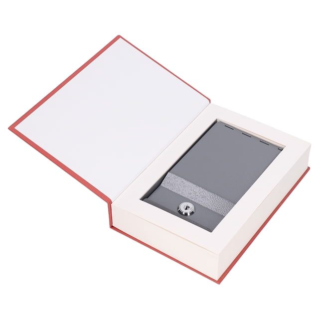 Boîte à Billets, Portable Stable Grande Capacité Coffre-Fort en Métal Réaliste avec Serrure à Clé pour Pièce de Monnaie pour Bijoux Rêve de la Chambre Rouge, Romance des Trois Royaumes, Voyage