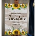 thumbnail image 2 of Darling Souvenir MADE WITH LOVE PersonalizedWelcomeSignFor Bridal Shower,Sunflower Border,Bridal Shower Collection Great For Your Celebrations- 18x 12, 2 of 5