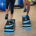 thumbnail image 3 of Yaheetech Aerobic Stepper Platform with Risers, 3 Adjustable Heights, for Home Gyms, Blue, 3 of 7