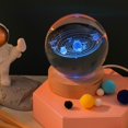 thumbnail image 3 of MesaSe 3d Glowing Crystal Ball Night Light Ornament Creative Coloful Night Scene Lamp With Base For Home Decor Gift, 3 of 9