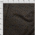 thumbnail image 2 of oneOone Popeline de Coton Tissu Imprimé Feuilles Feuilles Tissu BTY 56 Pouces de Large, 2 of 4