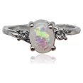 thumbnail image 4 of thinsony Female Silver Ring Portable Zircon Rhinestone Rings Girlfriends Bridal Ornaments Jewellery Accessory Wedding Engagement Purple Size 6, 4 of 8