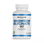 SD Pharmaceuticals Magnesium Glycinate 110mg - 90ct Veggie Capsules - Enhanced Bioavailability & Absorption - Gentle on the Stomach