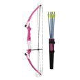 thumbnail image 1 of Genesis Original Archery Compound Bow and Arrow Set, Draw Hand-Left, Pink, 1 of 12