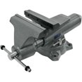 thumbnail image 3 of Wilton Tools 8100M 28814 10" Wide Jaw 12" Opening Swivel Base Pro Mechanic Vise, 3 of 9