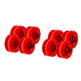 thumbnail image 1 of Jindong Roues de Patin à Roulettes Quad Lumineuses Lumineuses avec Roulements de Banque Installés 8 Pcs, 1 of 1