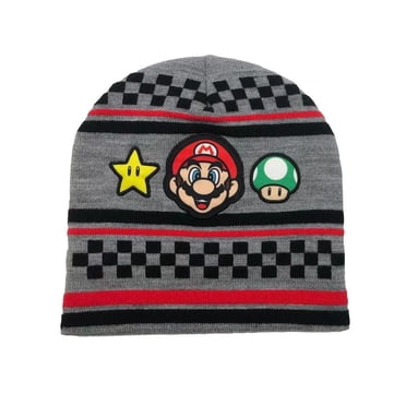 Boys Super Mario Toque and Gloves Set