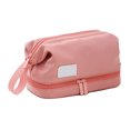 thumbnail image 1 of Makeup Bag with Compartments Travel Cosmetic Pouch,Portable Zip Makeup Toiletries Organizer, 1 of 5