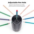 thumbnail image 3 of tenwin Automatic Electric Pencil Sharpener Heavy-Duty Helical Blade to Fast Sharpen Adjustable Sharpness for 6-12mm Pencil for Students Artists Home School Office Supplies, 3 of 7