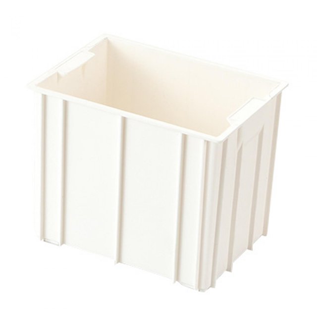 Industrial Storage Box Storage Container Durable Car Trunk Organizer Heavy Duty White 19x13x15cm
