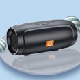 thumbnail image 3 of Wweixi Amplificateur de Haut-Parleur Actif avec Rapport Signal-à-Bruit Élevé et Bluetooth Bluetooth Rouge, 3 of 6