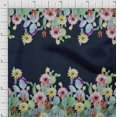 thumbnail image 1 of oneOone Silk Tabby Fabric Floral & Cactus Panel Print Sewing Fabric BTY 42 Inch Wide, 1 of 3