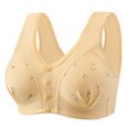 thumbnail image 1 of Saving Clearance 2025！Womens Plus Size Bras,Summer Clearance Bras for Womens,Woman's Solid Color Large Size Silk Thread Semi Fixed Cup Ventilate Bra Without Steel Rim, 1 of 2