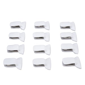 Clips de confort rembourrés, 12PCS Elégant large compatibilité clips de couettes Compac robuste multi-usage en métal et mousse pour couverture