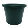 thumbnail image 1 of The HC Companies Jardinière Ronde Classique de 14 Pouces, Pot de Plante en Plastique, Evergreen, 1 of 4