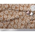 thumbnail image 2 of Soimoi Tissu Poly Georgette Tissu Imprimé Mandala Floral 1 Yard 52 Pouces de Large, 2 of 3