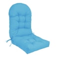 thumbnail image 2 of S SERENABLE High Back Chair Cushion Waterproof Chair Pad for Living Room Outside Balcony Light Blue, 2 of 9