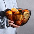 thumbnail image 1 of EGNMCR Baskets for Organizing, Baskets Metal Wire Fruit Vegetable Snack Tray Bowl Basket Kitchen Storage Rack the Holder, 1 of 3