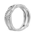 thumbnail image 3 of 0,20 Ct P.t. Rond Véritable Diamond Superbe Alliance Éternité pour Femmes en Platine Massif 950 Taille 3,5, 3 of 7
