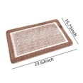 thumbnail image 3 of WRKEKC Clearance Bathroom Rugs, Soft And Absorbent Microfiber Bath Rugs, NonSlip Shower Carpet, Machine Wash Dry, Bath Mats for Bathroom Floor, Tub And Shower, 3 of 7