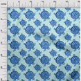 thumbnail image 2 of oneOone Georgette Viscose Medium Blue Fabric Nautical Sewing Craft Projects Fabric Prints By Yard 42 Inch Wide, 2 of 4