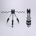 thumbnail image 3 of Unatoiry Fishing Rod Telescopic Holder Tripod Bracket Pole Support Portable Stand A Silver, 3 of 6